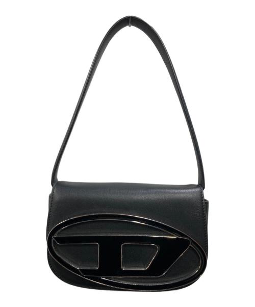 DIESEL（ディーゼル）DIESEL (ディーゼル) 1DRプレートワンショルダーバッグ ブラックの古着・服飾アイテム