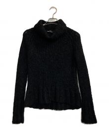 tricot COMME des GARCONS（トリココムデギャルソン）の古着「01awタートルネックニット」｜ブラック
