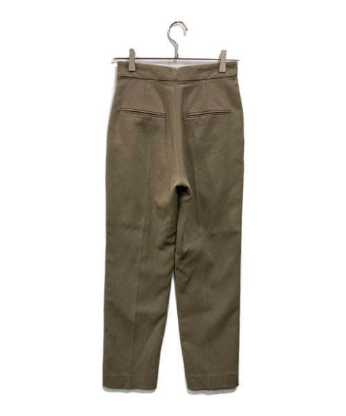 MIESROHE（ミースロエ）MIESROHE (ミースロエ) ストレッチテーパードパンツ カーキ サイズ:1の古着・服飾アイテム