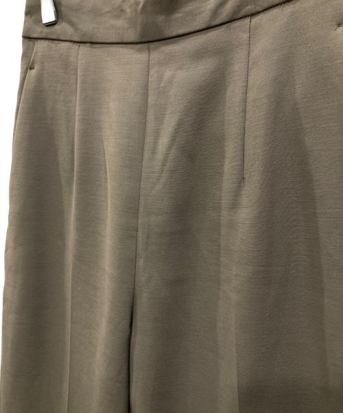 MIESROHE（ミースロエ）MIESROHE (ミースロエ) ストレッチテーパードパンツ カーキ サイズ:1の古着・服飾アイテム