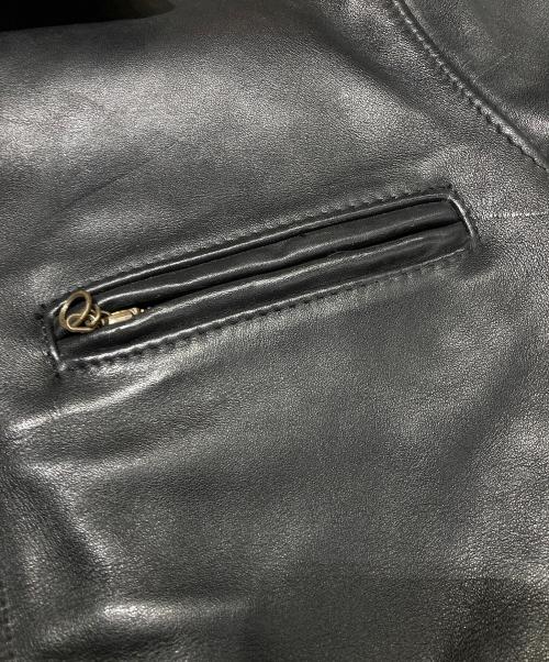 Schott（ショット）Schott (ショット) ボアライナー付きシングルライダースジャケット ブラック サイズ:34の古着・服飾アイテム