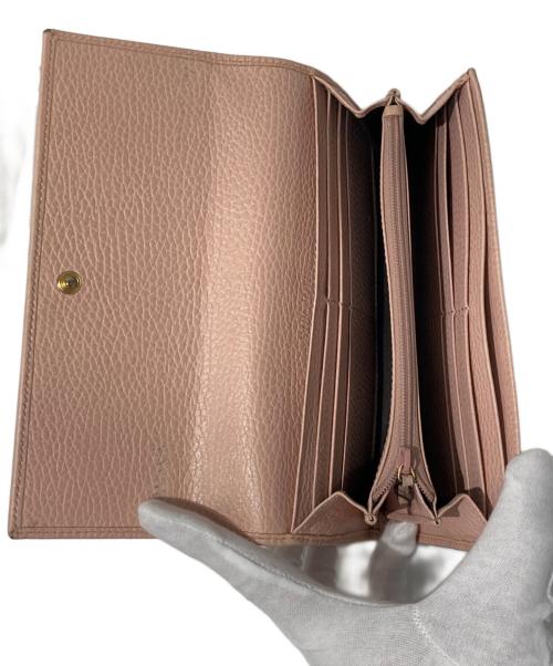 GUCCI（グッチ）GUCCI (グッチ) 長財布 ピンクの古着・服飾アイテム