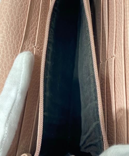 GUCCI（グッチ）GUCCI (グッチ) 長財布 ピンクの古着・服飾アイテム