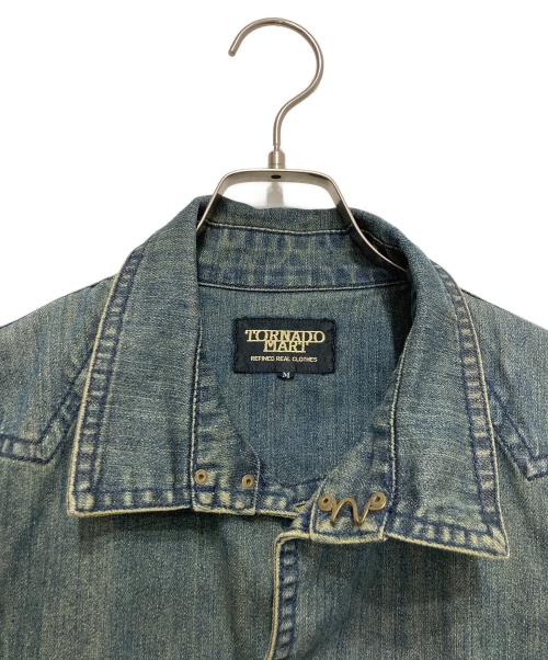 TORNADO MART（トルネードマート）TORNADO MART (トルネードマート) デニムジャケット インディゴ サイズ:Ⅿの古着・服飾アイテム