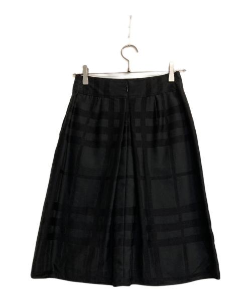 BURBERRY LONDON（バーバリーロンドン）BURBERRY LONDON (バーバリーロンドン) チェックスカート ネイビー サイズ:36 未使用品の古着・服飾アイテム