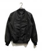 ）の古着「RE-NYLON プレートロゴボンバージャケット」｜ブラック