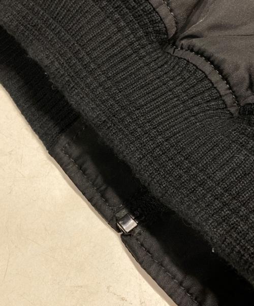 PRADA（プラダ）PRADA (プラダ) RE-NYLON プレートロゴボンバージャケット ブラック サイズ:50の古着・服飾アイテム