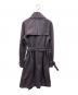 MM6 Maison Margiela (エムエムシックスメゾンマルジェラ) ネップデザインスナップボタントレンチコート パープル サイズ:SIZE 36：25000円