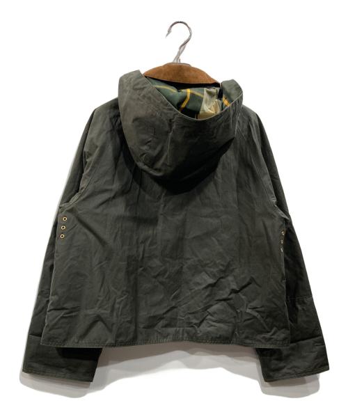 Barbour（バブアー）Barbour (バブアー) Erma ワックスコットン フード ジャケット グリーン サイズ:10の古着・服飾アイテム