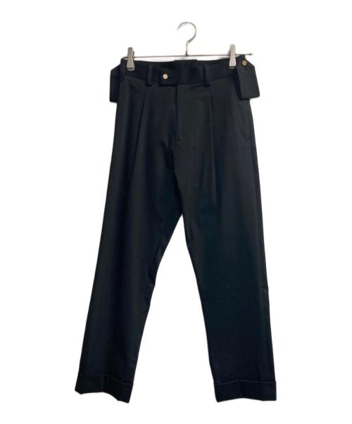Madder Madder（マダマダ）madder madder (マダマダ) TICKET PANTS ブラックの古着・服飾アイテム