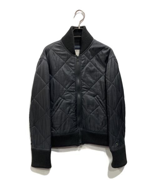 MADISON BLUE（マディソンブルー）MADISON BLUE (マディソンブルー) ジップアップキルティングジャケット ブラック サイズ:02の古着・服飾アイテム