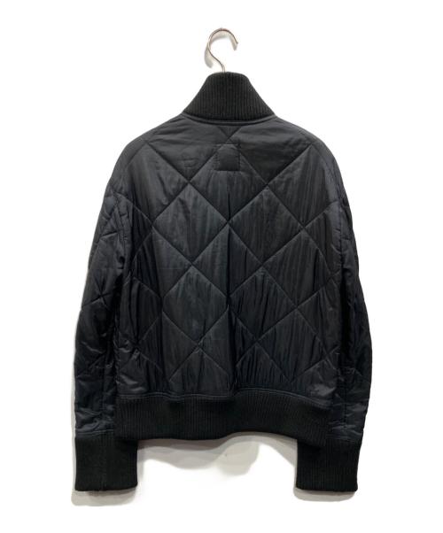 MADISON BLUE（マディソンブルー）MADISON BLUE (マディソンブルー) ジップアップキルティングジャケット ブラック サイズ:02の古着・服飾アイテム