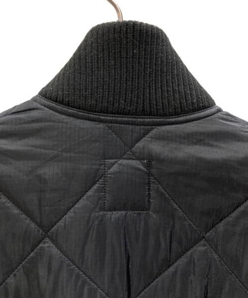 MADISON BLUE（マディソンブルー）MADISON BLUE (マディソンブルー) ジップアップキルティングジャケット ブラック サイズ:02の古着・服飾アイテム