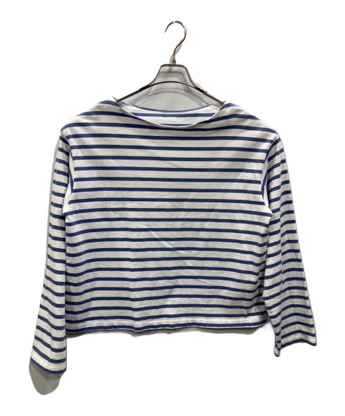 MUSE（ミューズ）MUSE (ミューズ) HAZYBORDER プルオーバー ホワイト サイズ:不明の古着・服飾アイテム