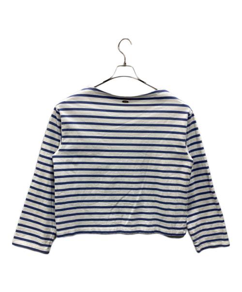 MUSE（ミューズ）MUSE (ミューズ) HAZYBORDER プルオーバー ホワイト サイズ:不明の古着・服飾アイテム