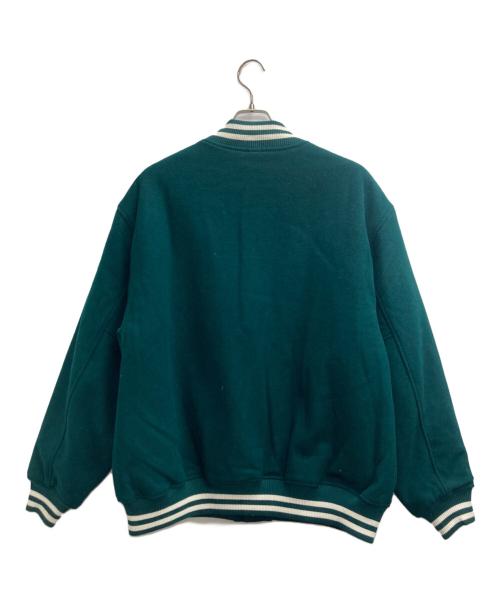 PACIFIC OCEAN BLUE（パシフィックオーシャンブルー）PACIFIC OCEAN BLUE (パシフィックオーシャンブルー) スタジャン グリーン サイズ:XL 未使用品の古着・服飾アイテム