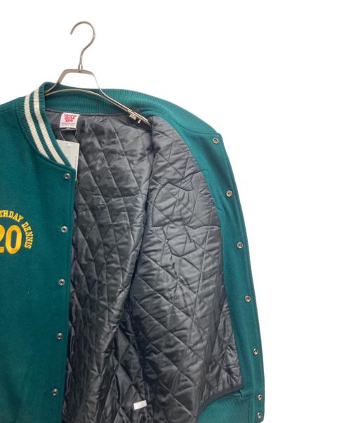 PACIFIC OCEAN BLUE（パシフィックオーシャンブルー）PACIFIC OCEAN BLUE (パシフィックオーシャンブルー) スタジャン グリーン サイズ:XL 未使用品の古着・服飾アイテム