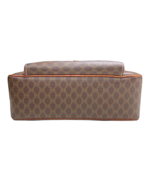 CELINE（セリーヌ）CELINE (セリーヌ) マカダムハンドバッグ ブラウンの古着・服飾アイテム