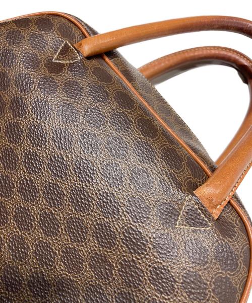 CELINE（セリーヌ）CELINE (セリーヌ) マカダムハンドバッグ ブラウンの古着・服飾アイテム