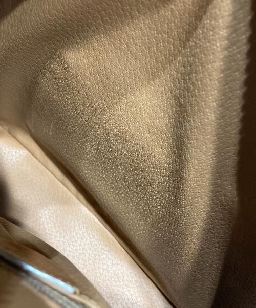 CELINE（セリーヌ）CELINE (セリーヌ) マカダムハンドバッグ ブラウンの古着・服飾アイテム