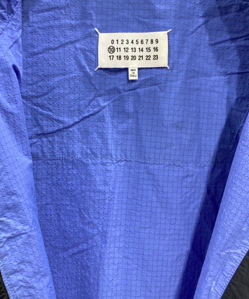 Maison Margiela（メゾンマルジェラ）Maison Margiela (メゾンマルジェラ) RIPSTOP HOODED BLOUSON パープル サイズ:44の古着・服飾アイテム