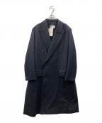 ）の古着「THE DOUBLE PEAKED TAILORED COAT」｜ネイビー