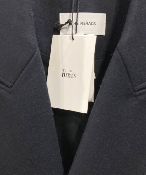 THE RERACS（ザ リラクス）THE RERACS (ザ リラクス) THE DOUBLE PEAKED TAILORED COAT ネイビー サイズ:46の古着・服飾アイテム