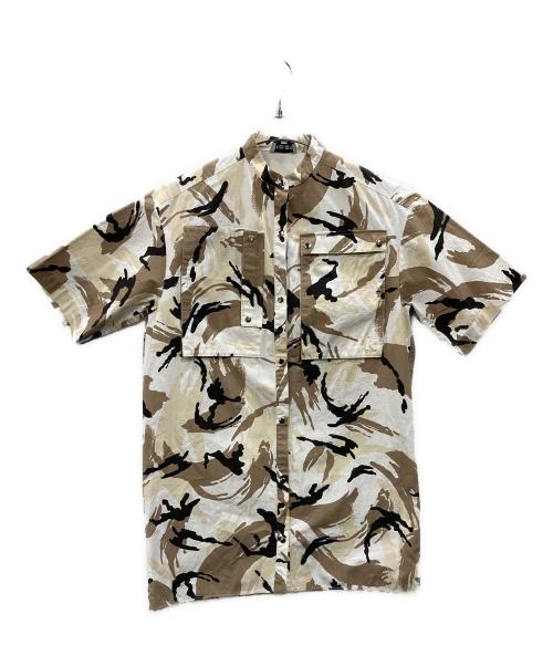 KENZO（ケンゾー）KENZO (ケンゾー) トロピックカモボタンシャツドレス ベージュ サイズ:36の古着・服飾アイテム