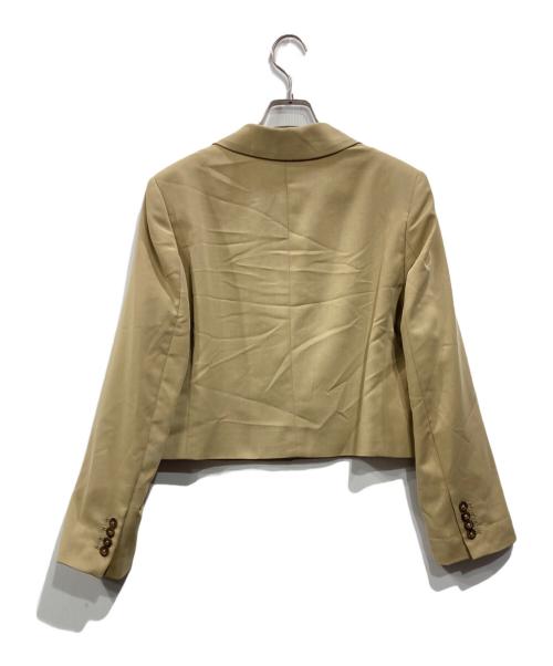 JOURNAL STANDARD（ジャーナルスタンダード）JOURNAL STANDARD (ジャーナルスタンダード) クロップドツイルジャケット ベージュ サイズ:不明の古着・服飾アイテム