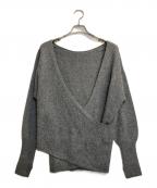 RIVE DROITEリヴドロワ）の古着「ヤクカシュクールニット」｜グレー
