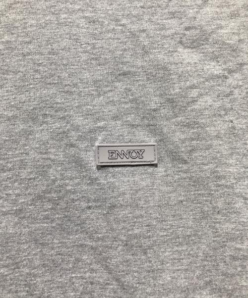 The Ennoy Professional（ザ エンノイ プロフェッショナル）The Ennoy Professional (ザ エンノイ プロフェッショナル) ラバーワッペンTシャツ グレー サイズ:XLの古着・服飾アイテム