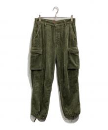 SUPREME（シュプリーム）の古着「ワイドウェールコーデュロイカーゴパンツ」｜グリーン