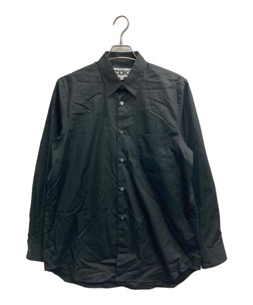 CDG（シーディージー）CDG (シーディージー) バックプリントシャツ ブラック サイズ:Mの古着・服飾アイテム