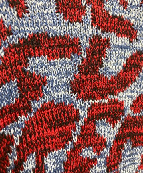 SUPREME（シュプリーム）Supreme (シュプリーム) 23SS スタックセーター ブルー×レッド サイズ:Mの古着・服飾アイテム