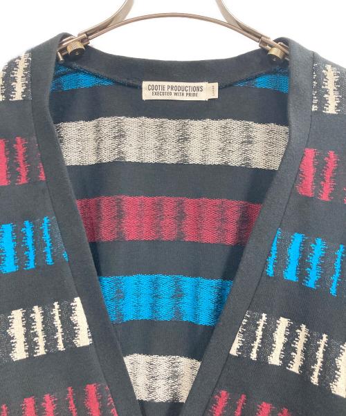 COOTIE PRODUCTIONS（クーティープロダクツ）COOTIE PRODUCTIONS (クーティープロダクツ) スウェットカーディガン ブラック サイズ:Lの古着・服飾アイテム