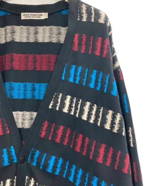 COOTIE PRODUCTIONS（クーティープロダクツ）COOTIE PRODUCTIONS (クーティープロダクツ) スウェットカーディガン ブラック サイズ:Lの古着・服飾アイテム