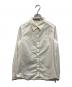 ISSEY MIYAKE（イッセイミヤケ）の古着「比翼シャツ」｜ホワイト