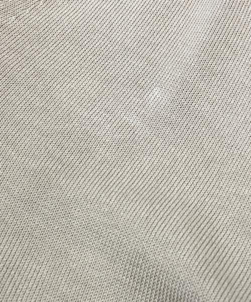 Maison Maritin Margiela（-）Maison Maritin Margiela (-) レイヤードデザインvネックニットワンピース ベージュ サイズ:Mの古着・服飾アイテム