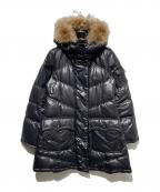 BURBERRY BLUE LABELバーバリーロンドンブルーレーベル）の古着「ダウンジャケット」｜ブラック