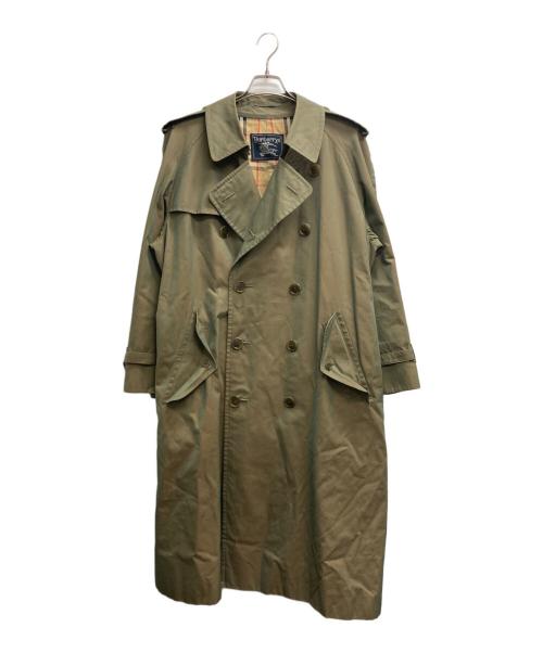 Burberry's（バーバリーズ）Burberry's (バーバリーズ) トレンチコート グリーン サイズ:表記無し（実寸サイズをご参照下さい）の古着・服飾アイテム