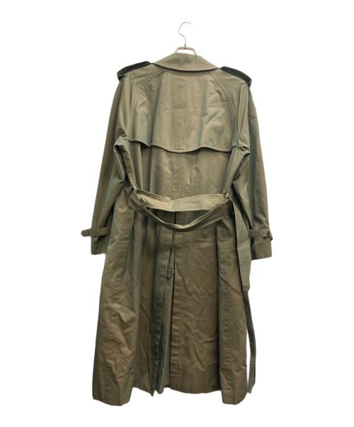 Burberry's（バーバリーズ）Burberry's (バーバリーズ) トレンチコート グリーン サイズ:表記無し（実寸サイズをご参照下さい）の古着・服飾アイテム