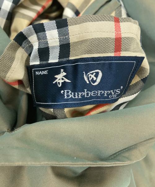 Burberry's（バーバリーズ）Burberry's (バーバリーズ) トレンチコート グリーン サイズ:表記無し（実寸サイズをご参照下さい）の古着・服飾アイテム
