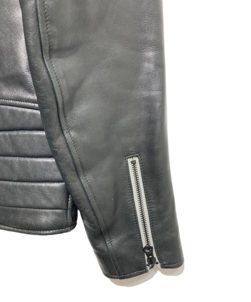 NEIGHBORHOOD（ネイバーフッド）NEIGHBORHOOD (ネイバーフッド) THUNDERBOLTダブルライダースジャケット ブラック サイズ:Lの古着・服飾アイテム