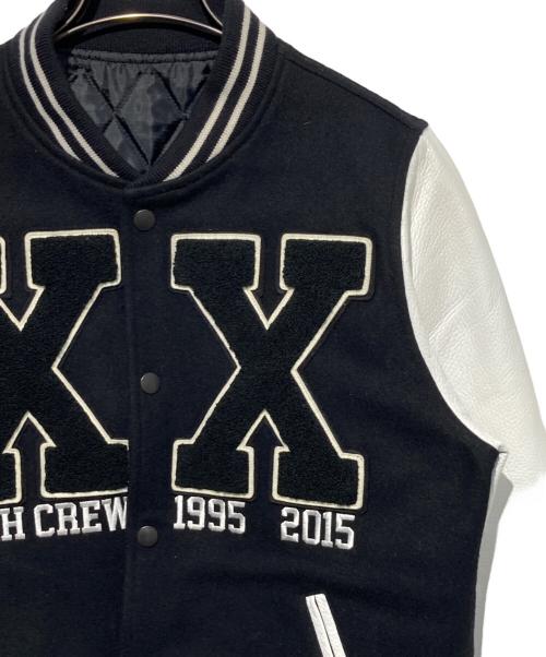 BOUNTY HUNTER（バウンティハンター）BOUNTY HUNTER (バウンティハンター) 20th ANNIVERSARY STADIUM JACKET ブラック サイズ:Mの古着・服飾アイテム