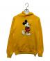 JERZEES'（ジャージーズ）の古着「80’sミッキープリントパーカー」｜イエロー