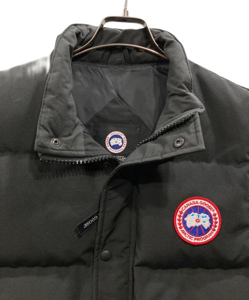 CANADA GOOSE（カナダグース）CANADA GOOSE (カナダグース) ガーソン ダウンベスト ブラック サイズ:Lの古着・服飾アイテム