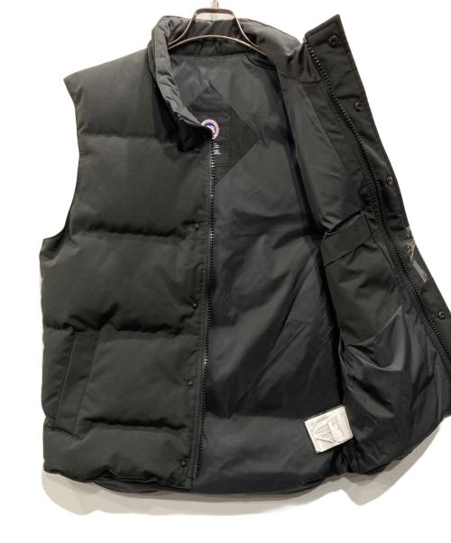 CANADA GOOSE（カナダグース）CANADA GOOSE (カナダグース) ガーソン ダウンベスト ブラック サイズ:Lの古着・服飾アイテム