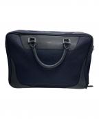 PELLE MORBIDAペッレモルビダ）の古着「キャピターノブリーフバッグ」｜ネイビー