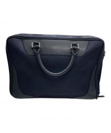 PELLE MORBIDA（ペッレモルビダ）の古着「キャピターノブリーフバッグ」｜ネイビー