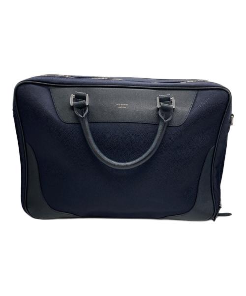 PELLE MORBIDA（ペッレモルビダ）PELLE MORBIDA (ペッレモルビダ) キャピターノブリーフバッグ ネイビーの古着・服飾アイテム